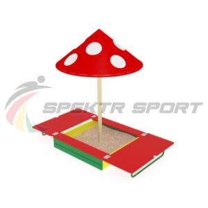 Купить Песочница с крышкой и грибком ИО 512 в Невеле 