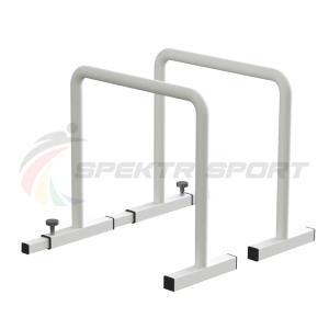 Купить Брусья напольные хайлетсы Spektr Sport цв. белый в Невеле 