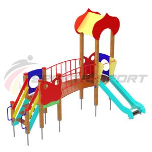Купить Детский игровой комплекс Полянка ДИК 1603 в Невеле 